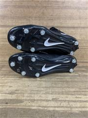 Nike Force Savage Football Cleats Black/White 923304-010 Sz 15